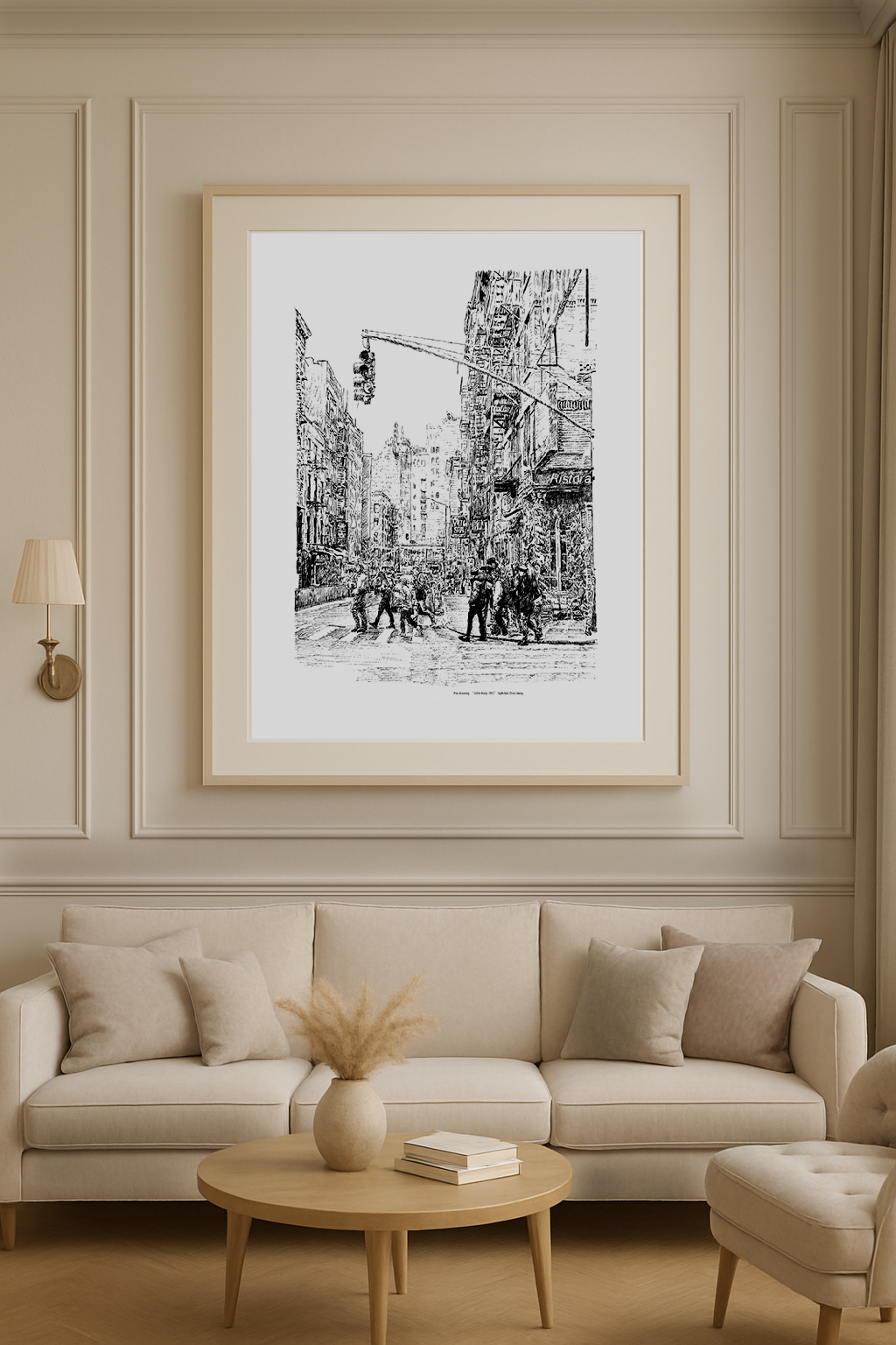 Pendrawing Little Italy