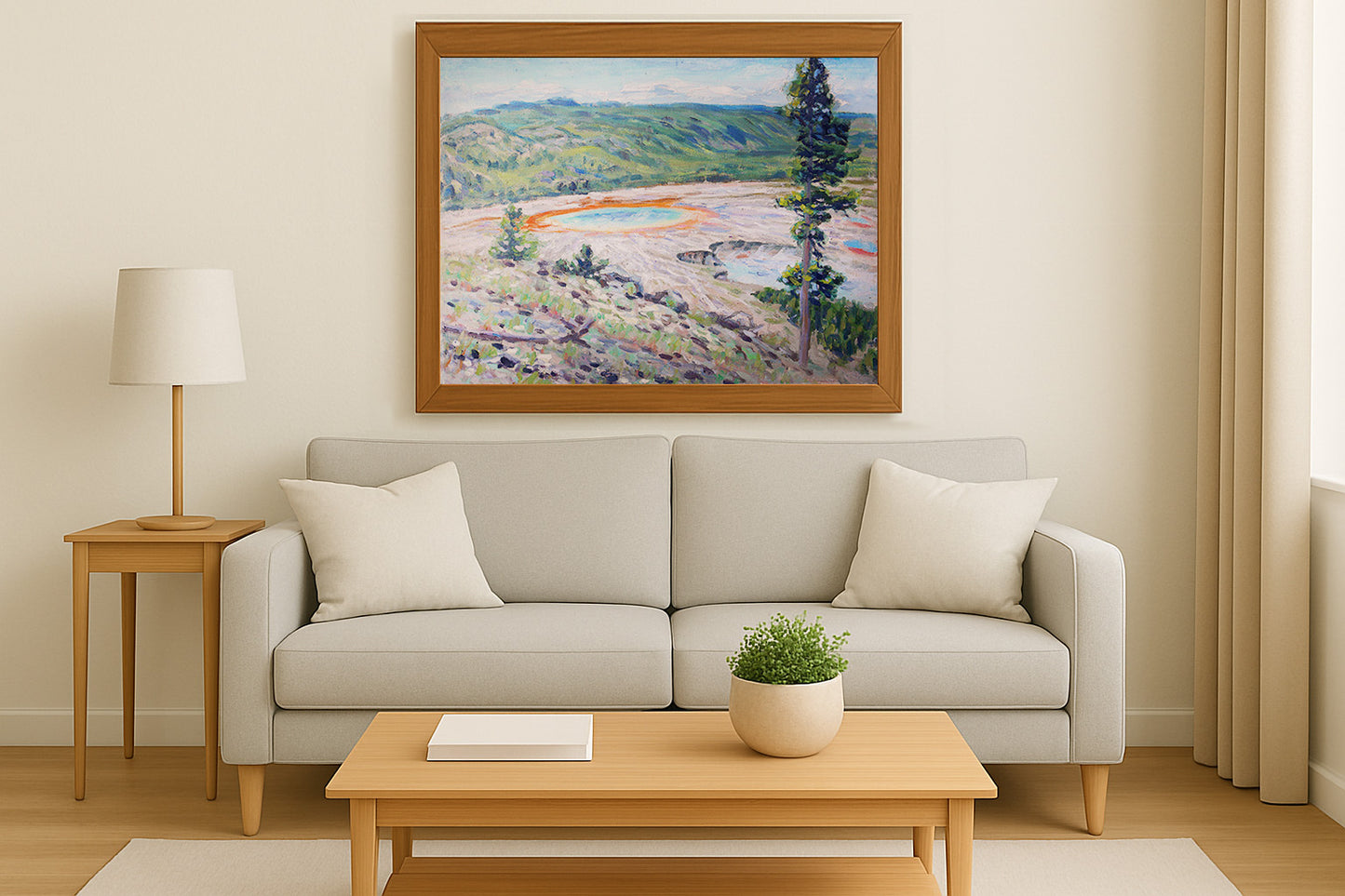 Grand Prismatic Spring Yellow Stone