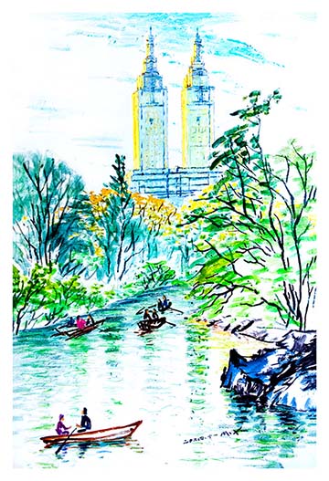 Pond in Centralpark