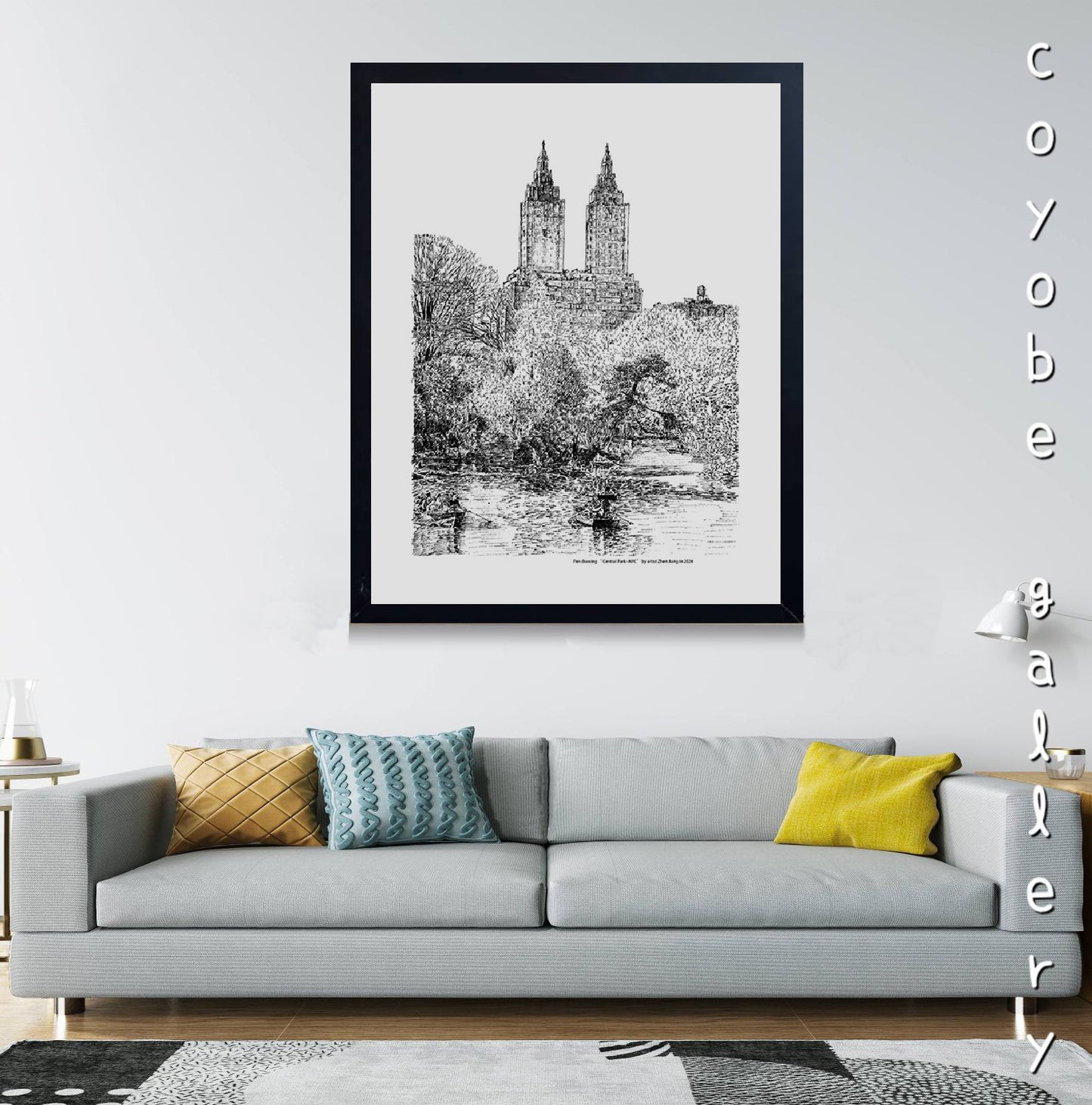 Pen drawing "The Sam Remo Building - NYC"