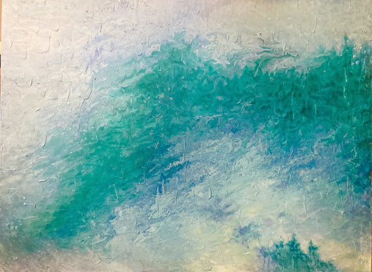 Original Painting-"Misty Rain"