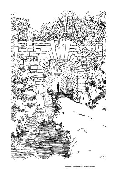 Pendrawing Central Park