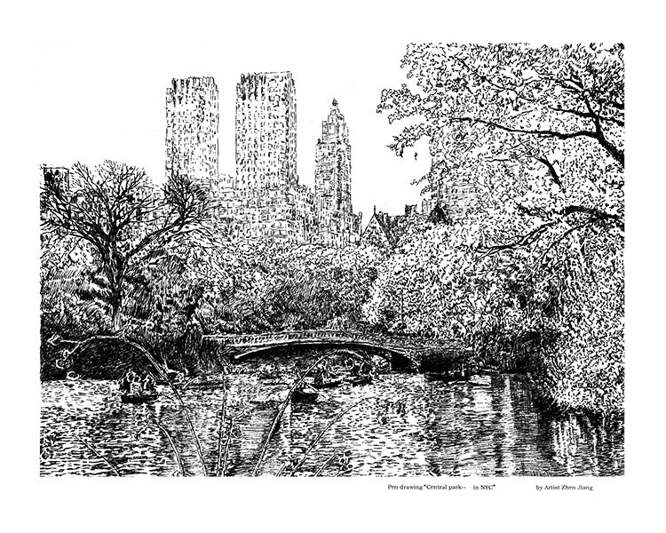 Pendrawing Bow Bridge