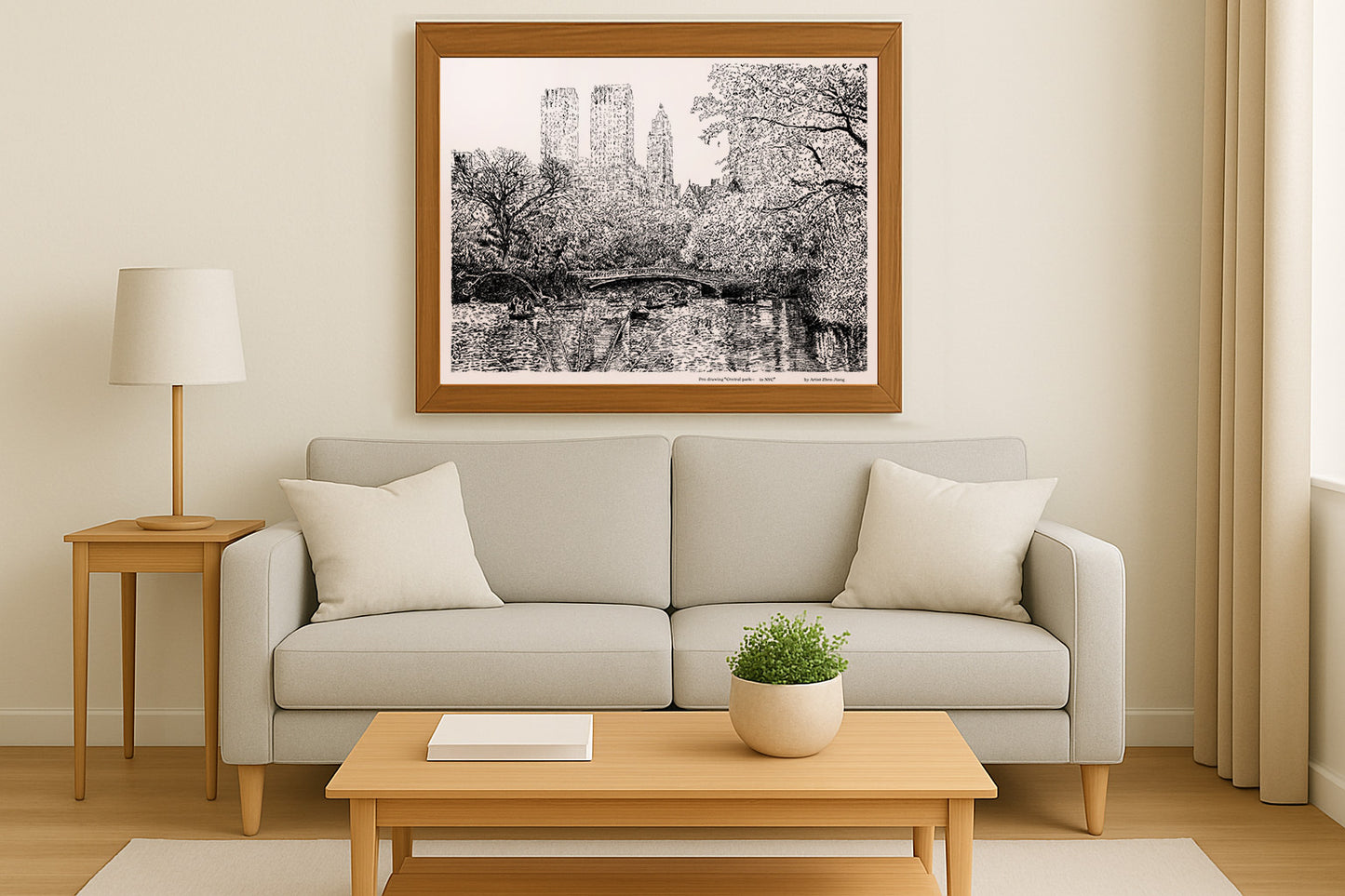 Pendrawing Bow Bridge