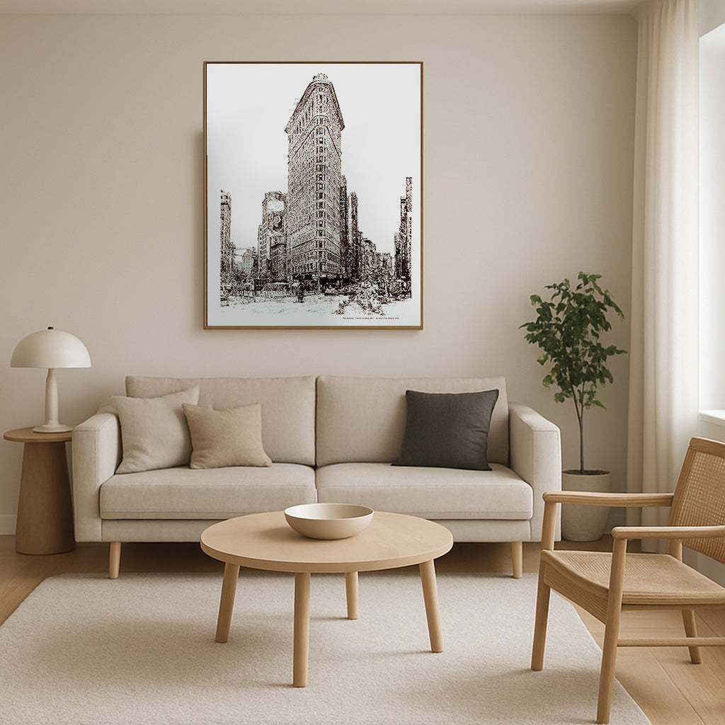 Pendrawing Flatiron Building