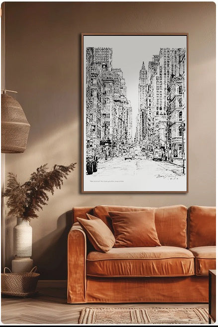 Pendrawing Manhatten SOHO