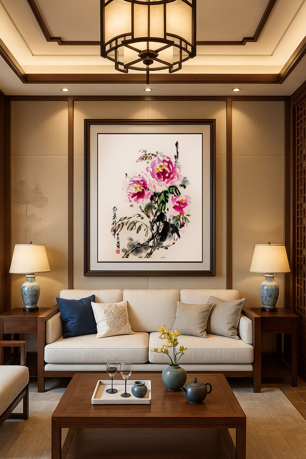 Posture of Radiance Colorful Dance