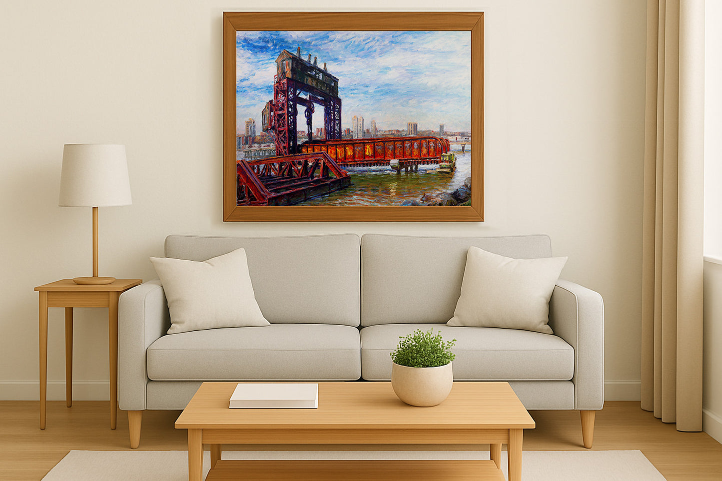 Hudson River Transfer Bridge