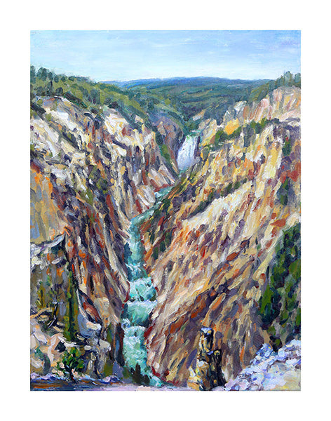 Artist Point Yellow Stone