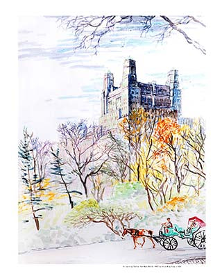 Wagon in Centralpark